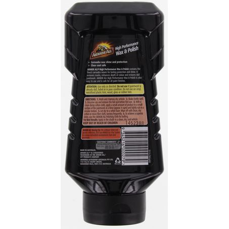 Armor All High Performance Wax & Polish 500ml
