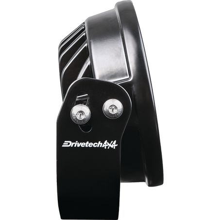 Drivetech 4X4 170 mm Round LED Driving Light, Black Powder Coated