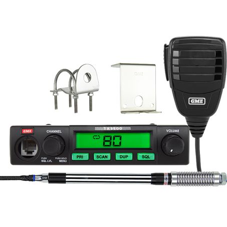 GME UHF CB Radio 5 Watt Compact Value Pack