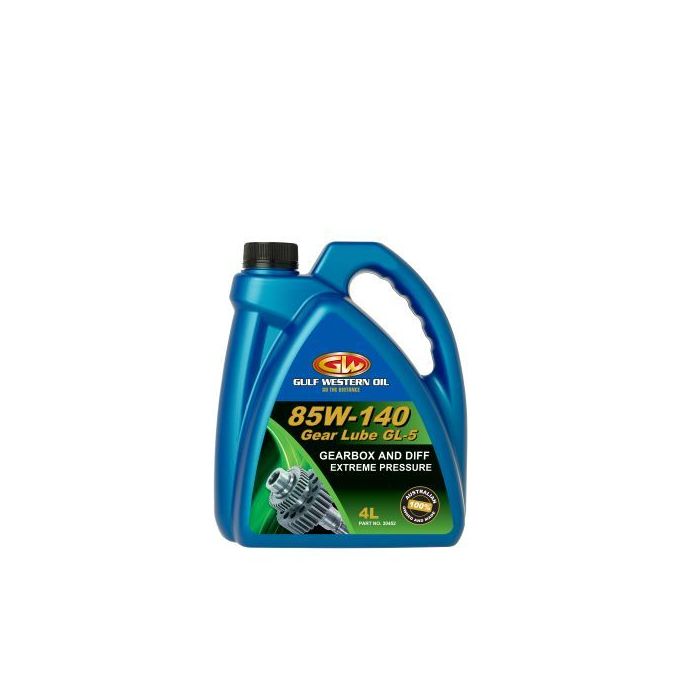 GULF WESTERN GEAR LUBE 85W-140 4L