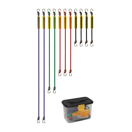 Gear Up Assorted Elastic Strap Set 11pk