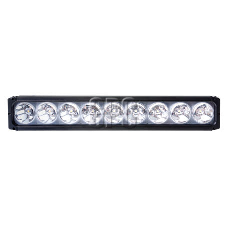 Great Whites LED Driving Light Bar with Halo 9-32V (9 x 10W LED's) Spot Beam