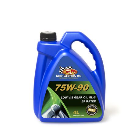 Gulf Western Low Viscosity Gear Oil 75W-90 - 4L