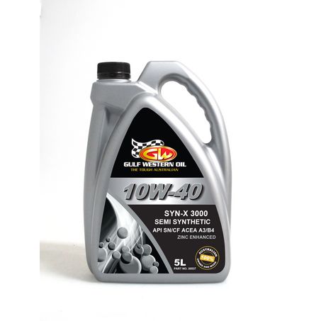 Gulf Western Syn-X 3000 10W40 Engine Oil