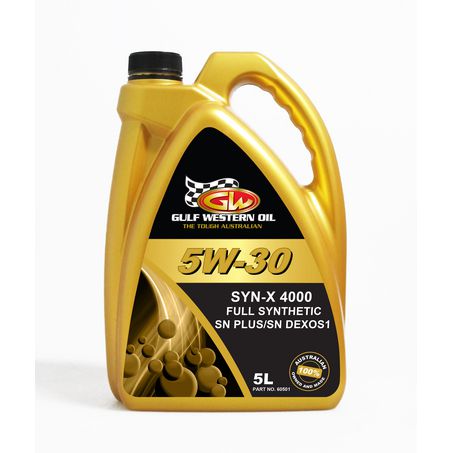 Gulf Western Syn-X 4000 5W-30 Engine Oil - 5L