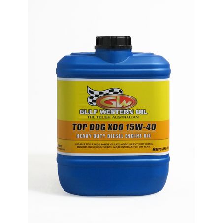 Gulf Western Top Dog XDO 15W40 Engine Oil - 10L