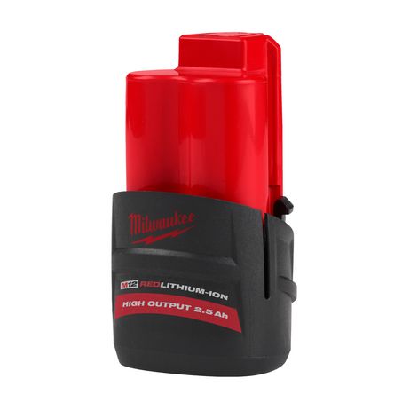 Milwaukee M12 REDLITHIUM High Output 2.5Ah Compact Battery