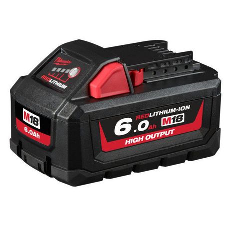 Milwaukee M18 REDLITHIUM HIGH OUTPUT 6.0Ah Battery Pack
