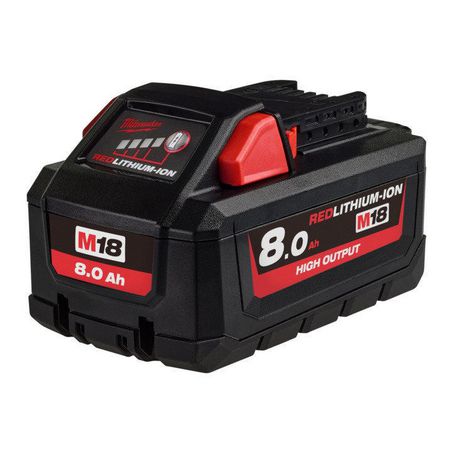 Milwaukee M18 REDLITHIUM HIGH OUTPUT 8.0Ah Battery Pack