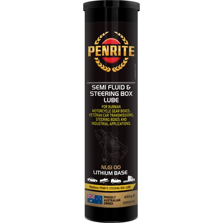 Penrite Semi Fluid Grease 450g Cartridge