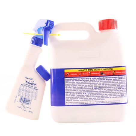 WD40 Multi Purpose Lubricant 4L & Sprayer Applicator