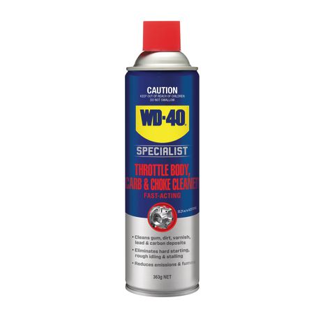 WD40 Specialist Throttle Body, Carb & Choke Cleaner 363g