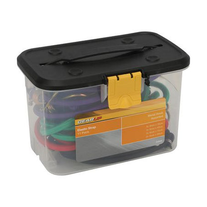 Gear Up Assorted Elastic Strap Set 11pk