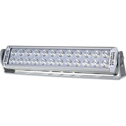 Great Whites Attack 24 LED Dual Row Alloy Driving Light Bar with Backlight