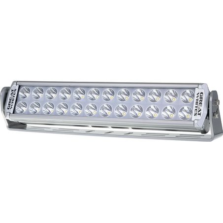 Great Whites Attack 24 LED Dual Row Alloy Driving Light Bar with Backlight