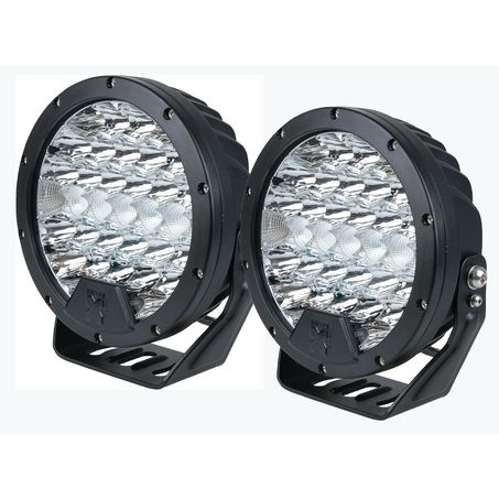 Maxi Trac 180mm LED Driving Light Kit, 13777 Lumens, Waterproof, Wiring Harness Included