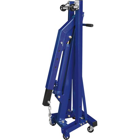 Mechpro Blue Folding Engine Crane 1000kg