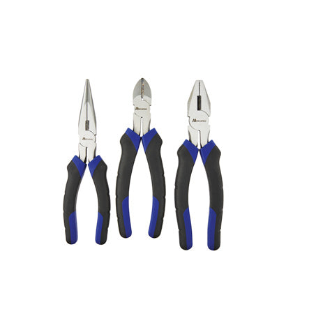 Mechpro Blue Pliers Set 200mm 3 Piece