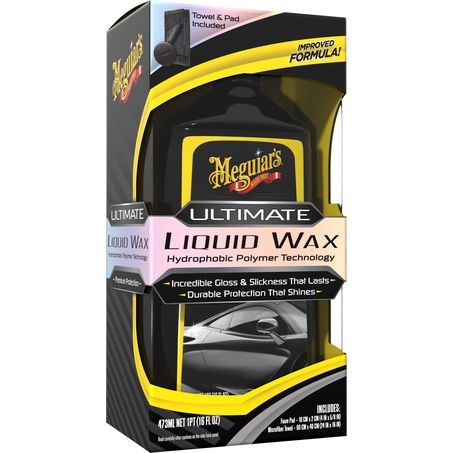Meguiar's Ultimate Liquid Wax 473ml Kit