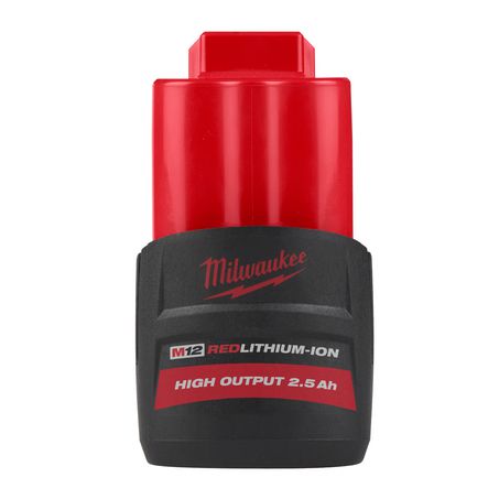 Milwaukee M12 REDLITHIUM High Output 2.5Ah Compact Battery