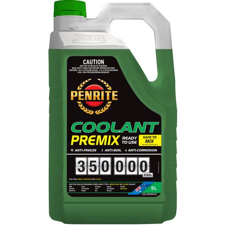 Penrite 350,000km Premix Green Coolant 5L