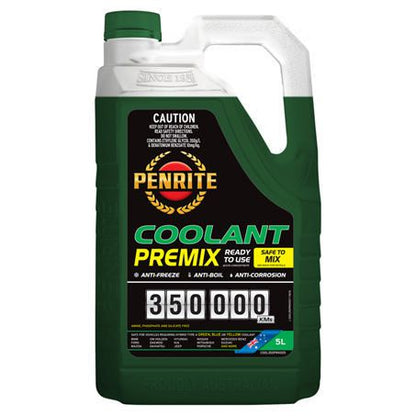 Penrite 350,000km Premix Green Coolant 5L
