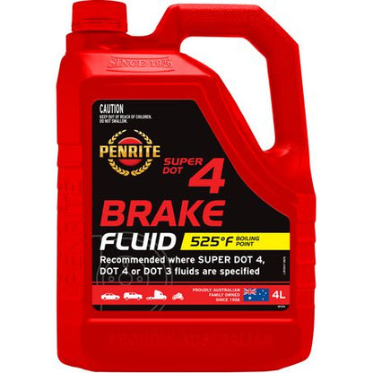 Penrite Super DOT 4 Brake Fluid 4L