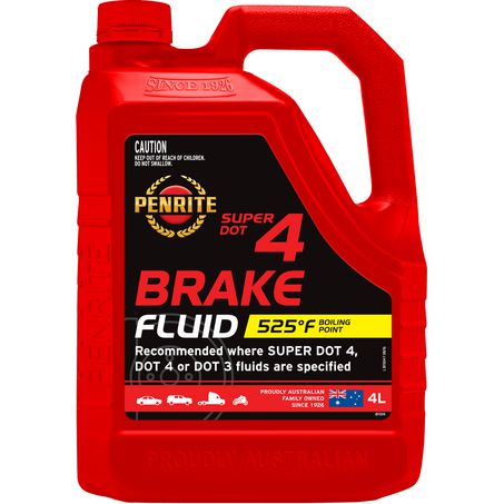 Penrite Super DOT 4 Brake Fluid 4L