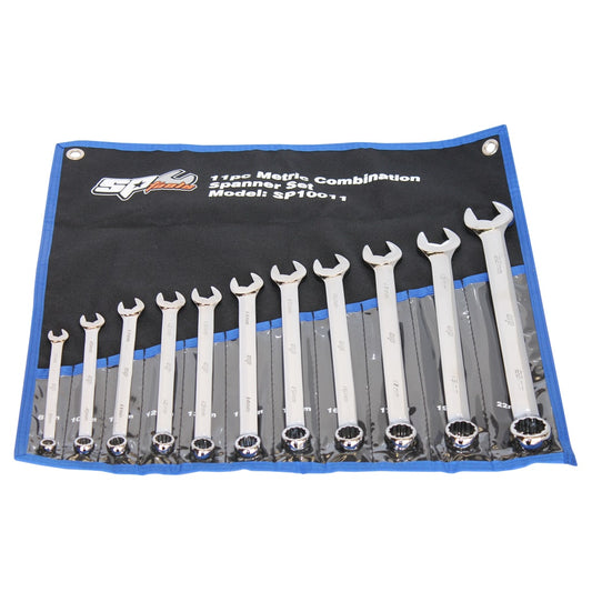 SP Tools Spanner Set ROE 11 Piece Metric