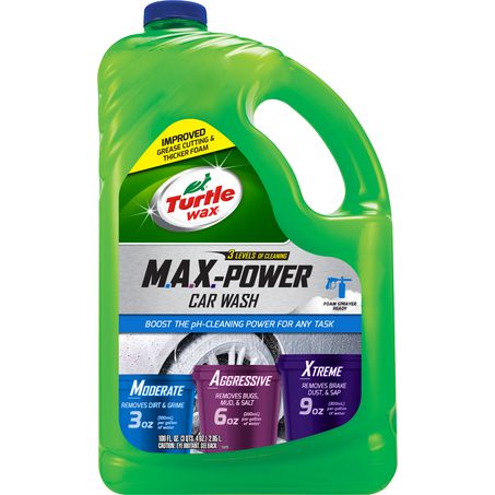 TURTLE WAX MAX POWER CAR WASH 2.95L