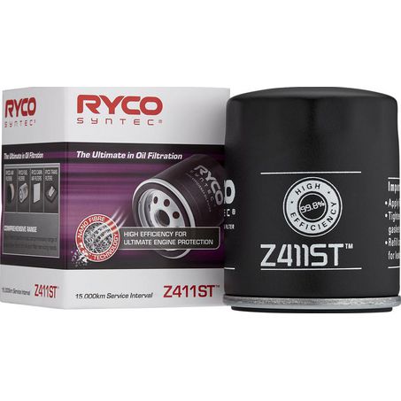 Ryco Syntec Oil Filter Spin On